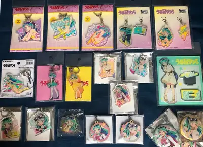 Urusei Yatsura Lum acrylic keychains, View more