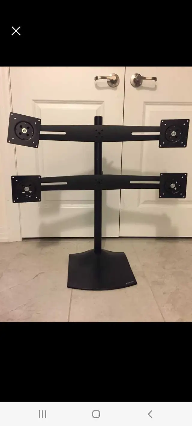 Ergotron Quad Monitor Stand in Other in Cambridge - Image 2