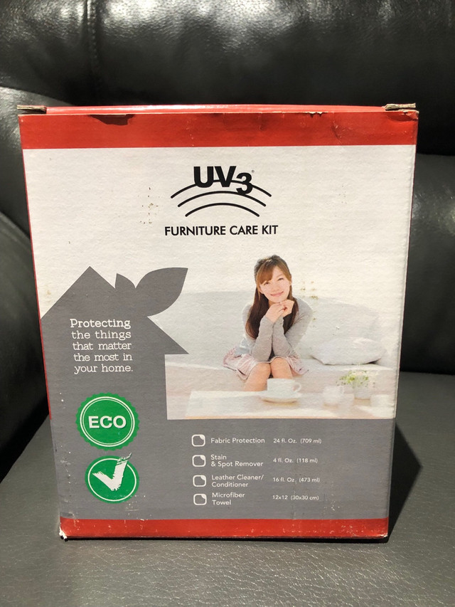 BRAND NEW UV3 Furniture Care Kit / East end P/U in Couches & Futons in Kingston