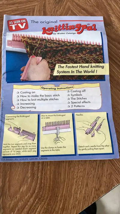 Vintage Original Knitting Pal, Hand Knitting, , View more