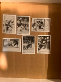 2015-16 UD Portfolio Hockey Wire Photos- 6 cards