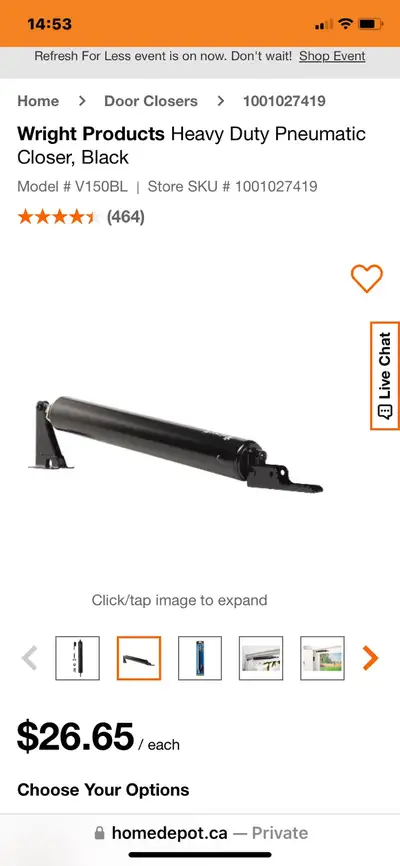 Screen Door or storm Door closer, View more