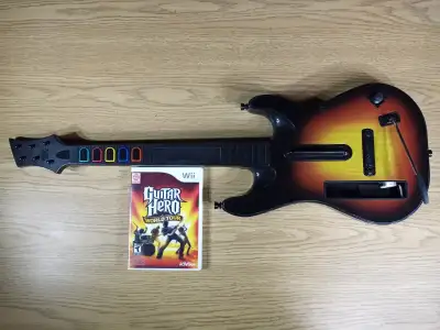 Guitar Hero World Tour Avec Guitare (Wii) (Bien Lire La Descript, View more