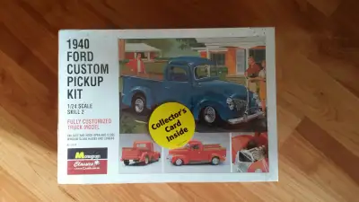 New Sealed Vintage Monogram Classic Series 1940 Ford Pickup, View more