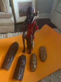 African sculptures 