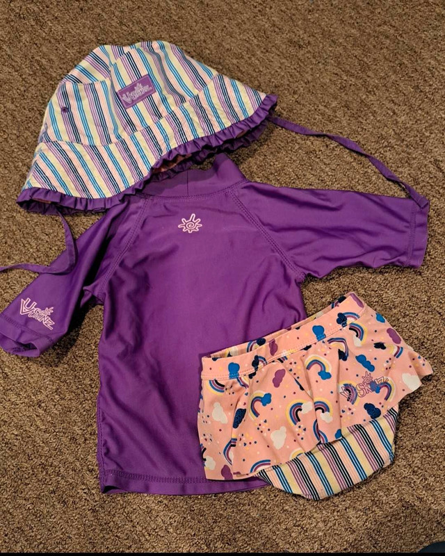UV Skinz Toddler 3 piece Swimwear Set in Clothing - 12-18 Months in Hamilton - Image 2