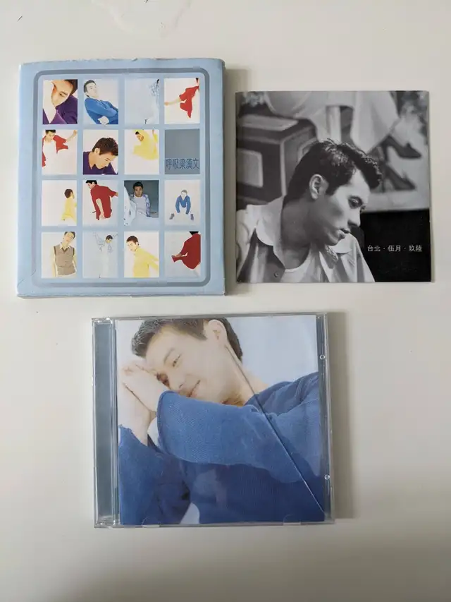 Hong Kong CD + pictures Edmond Leung 梁漢文 in CDs, DVDs & Blu-ray in Markham / York Region - Image 2