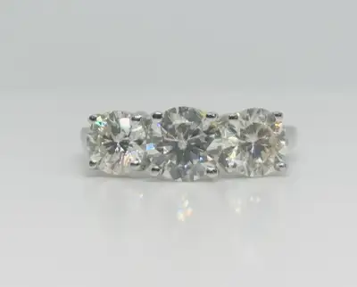 2.5ct MOISSANITE Ring size 7, View more