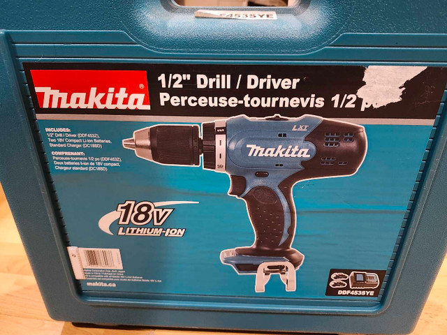 Boite de drill Makita 18v dans Outils électriques  à Laval/Rive Nord - Image 3