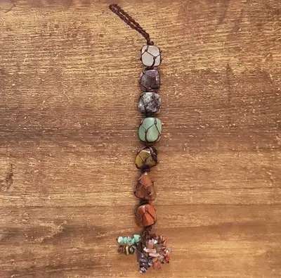 Handmade Chakras Hanging Charm, View more