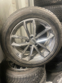 19” Audi SQ5/Q5 replica wheels 235-55-19 Michelin Xice snow