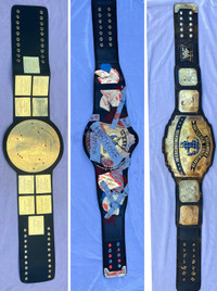 Halloween sale wrestling Replica belts