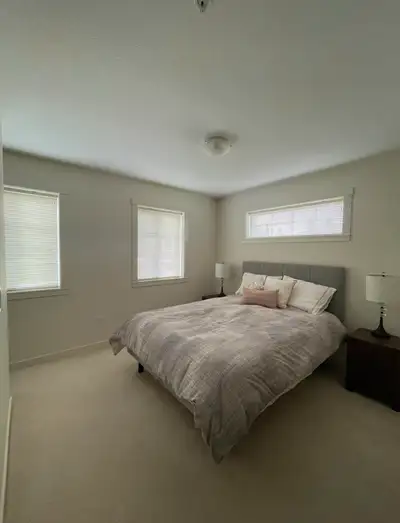 Furnished Master Bedroom & Bathroom Suite