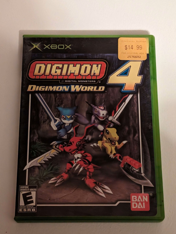Digimon World 4 (Xbox) (Used) in Older Generation in Kitchener / Waterloo