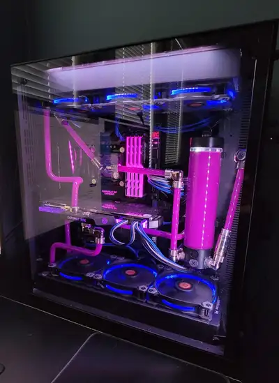 Computer Sold AS IS. Runs all games, max settings, very cool and quiet. Just changed coolant. Intel...