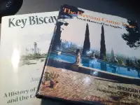 2 Coffee Table Books. key Biscayne & Great Houses Los Angeles