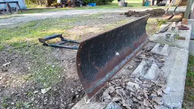 60" Quadrax ATV snow plow. If interested text me at 519 919 1149