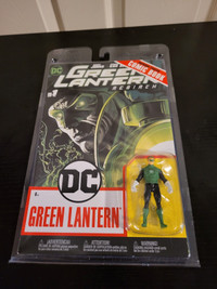 Page Punchers Green Lantern Comic With Figure $7