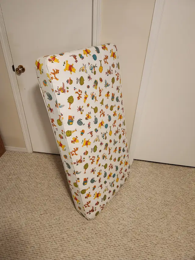 Vinyl Covered Baby Crib Mattress in Cribs in Edmonton - Image 3