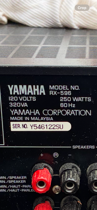 Yamaha stereo receiver, View more