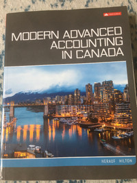 Modern advanced accounting in Canada, 9th Canadian Edition