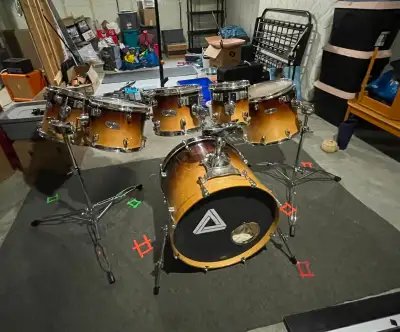 Mapex Pro-M 7-Piece Maple Drum Kit with Bags, View more