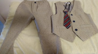 Toddler's 5T Vest Tuxedo with Pants and Tie