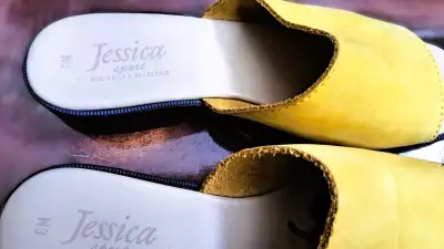 Vintage Jessica Sport Genuine Leather Slide Sandals, View more