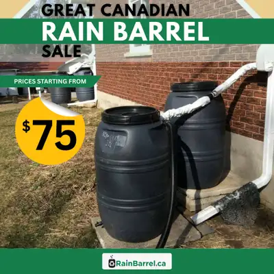 Built to Last – Repurposed Rain Catcher Barrel!, View more