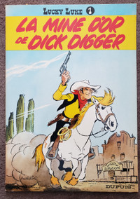 LUCKY LUKE - LA MINE D'OR DE DICK DIGGER - 1969 DUPUIS - NEUF