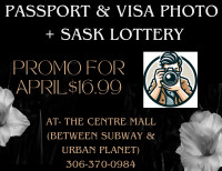 Passport & Visa photo Saskatoon 