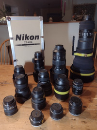 Nikon Lenses in superb condition