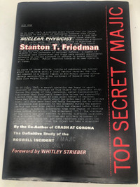 Top Secret / Majic by Stanton T. Friedman (1996-07-31) Hardcover