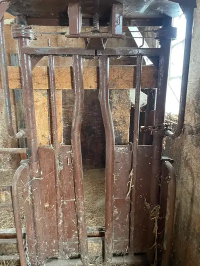 Cattle automatic headgate.   $525.  New $2000 in West Edm, View more