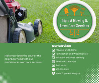 Triple A Mowing & Lawn Care Services
