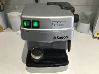 Saeco espresso machine via veneto, View more