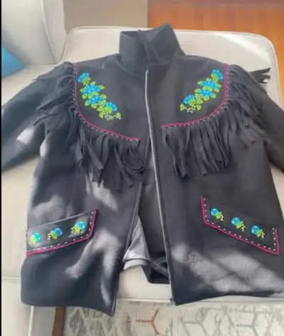 Indigenous Men’s Jacket - Dene bead work. It is a one of a kind, View more
