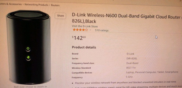 Dlink Dir-826L router 5ghz in Networking in Windsor Region - Image 3