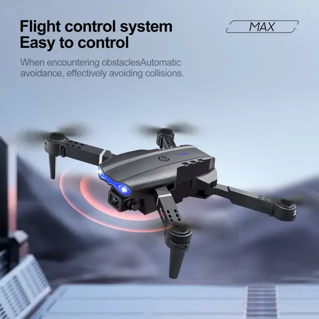Mini RC E88 Drone 4K HD Dual Cameras Foldable Quadcopter LED in General Electronics in Kitchener / Waterloo - Image 4