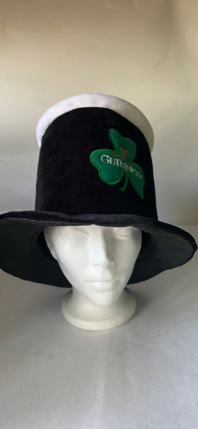 Guinness Beer St Patricks top hat St Pattys Day Irish Clover  in Costumes in Kingston
