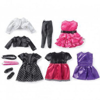 MANY NEWBERRY OUTFITS & ACCESSORIES FOR 18" DOLLS
