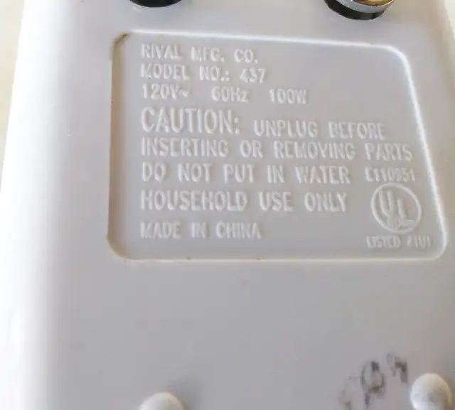 Vintage Rival 3-Speed Hand Mixer63351295898241122