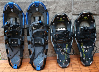 Snowshoes 26 and 21-inch snow shoes for snowshoeing 2 pairs outb