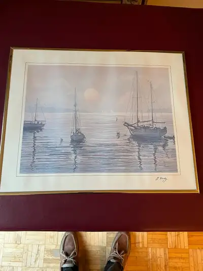 framed art print, gerald hardy, View more