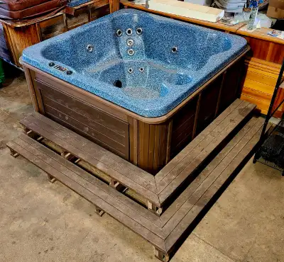 6 - 7 Person Hot Tub / Spa with easy fix open cabinet design, View more