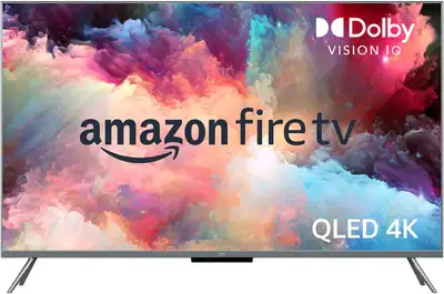 Amazon Fire TV 55" Omni QLED Series 4K UHD smart TV, Dolby Visio, View more