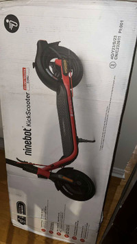 Segway kick scooter red