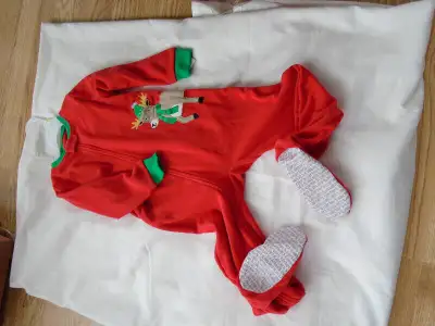 Carter's 4T Holiday 1 Piece Footie PJs, View more