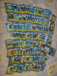 Huge lot of 290 Digimon cards from 1999