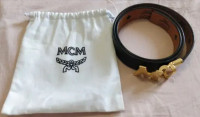 MCM women's reversible belt